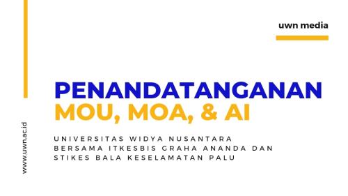 Penandatanganan MOU, MOA dan IA