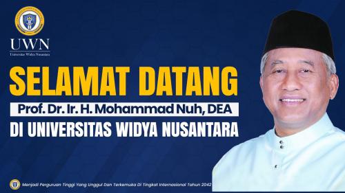 Kedatangan Prof. Nuh  Komisaris Utama PT Bank Mega Syariah